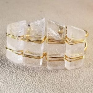 *NWOT* Crystal Statement Bracelet